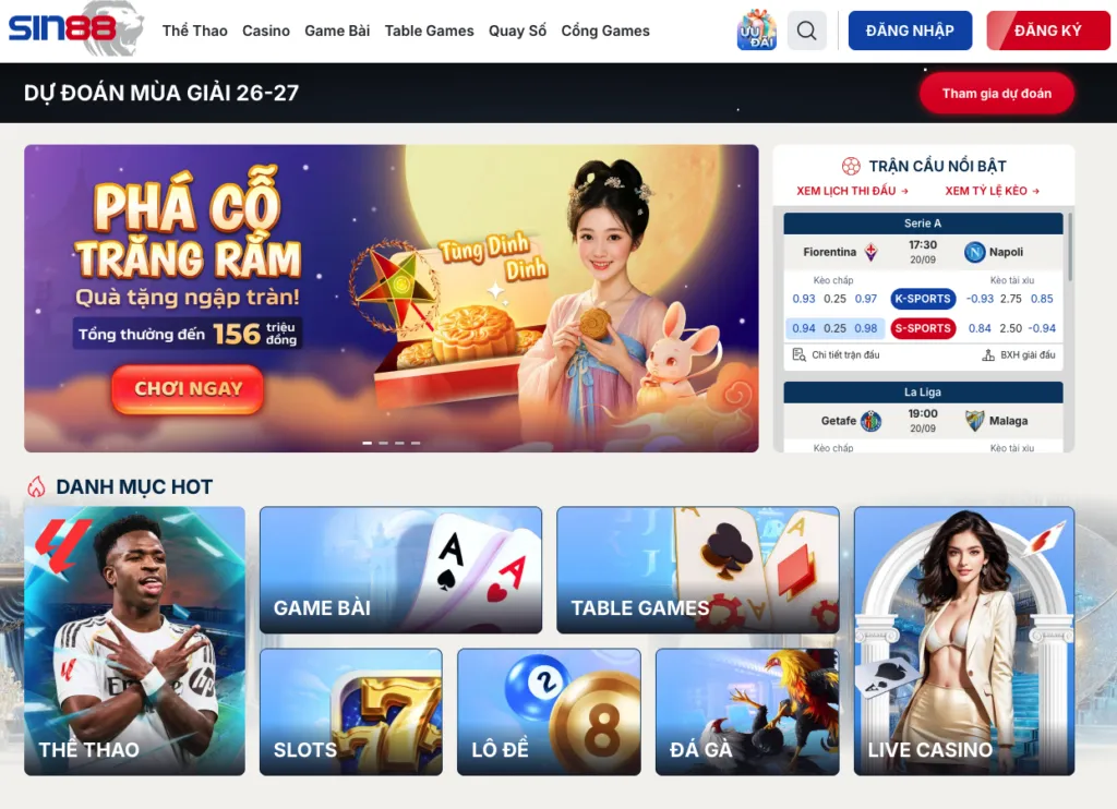 Sin88 - Nhà Cái Uy Tín Đến Từ Quốc Đảo Sư Tử Singapore
