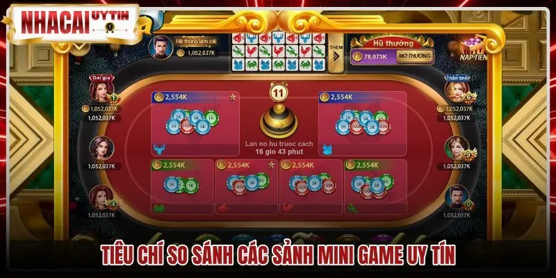 Bốn tiêu chuẩn kỹ thuật đánh giá sảnh cược Mini Game uy tín